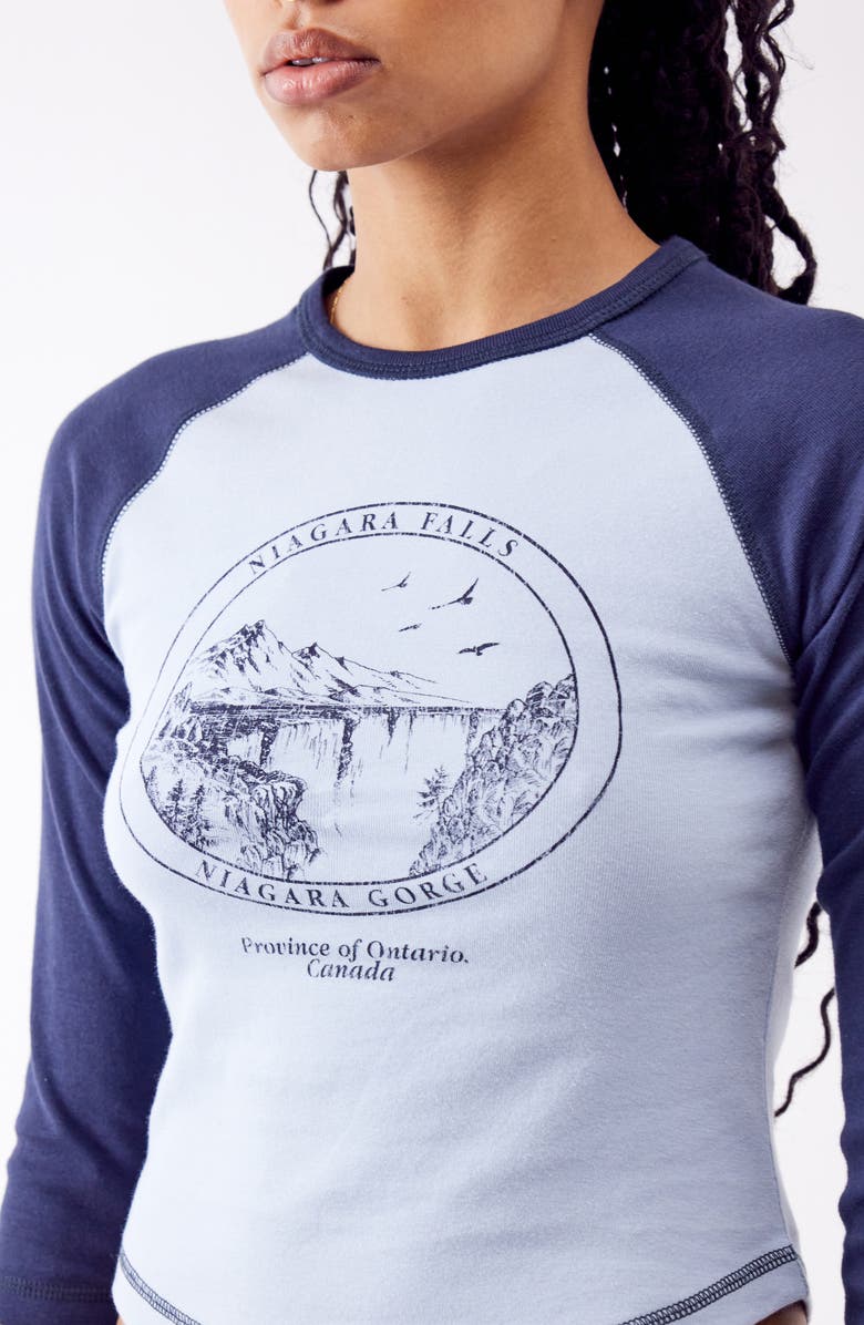 BDG Urban Outfitters Niagara Falls Raglan Top, Alternate, color,