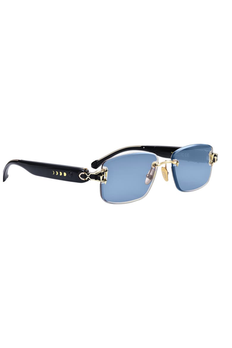 Aura Touch Prismatic Sunglasses, Alternate, color, Black