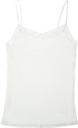 Uwila Warrior Soft Silk Lace Trim Camisole