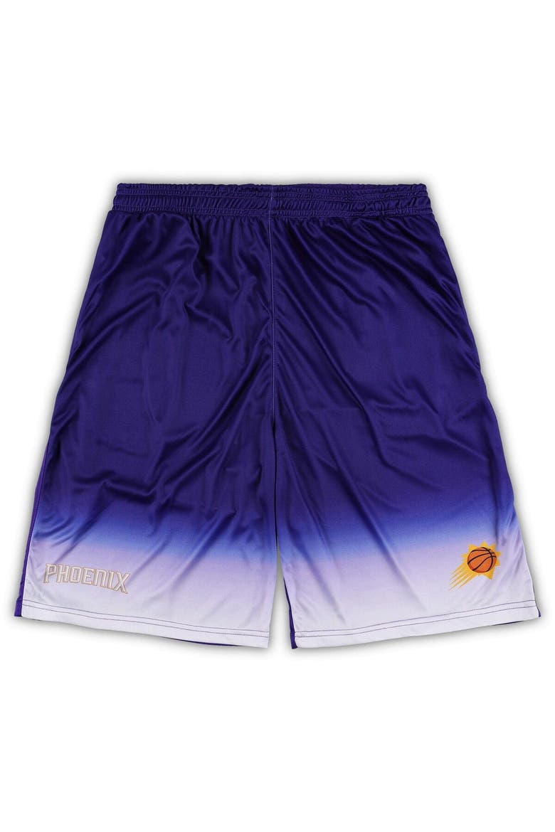 Men's Fanatics Branded Purple Phoenix Suns Big & Tall Fadeaway Shorts, Main, color, Purple