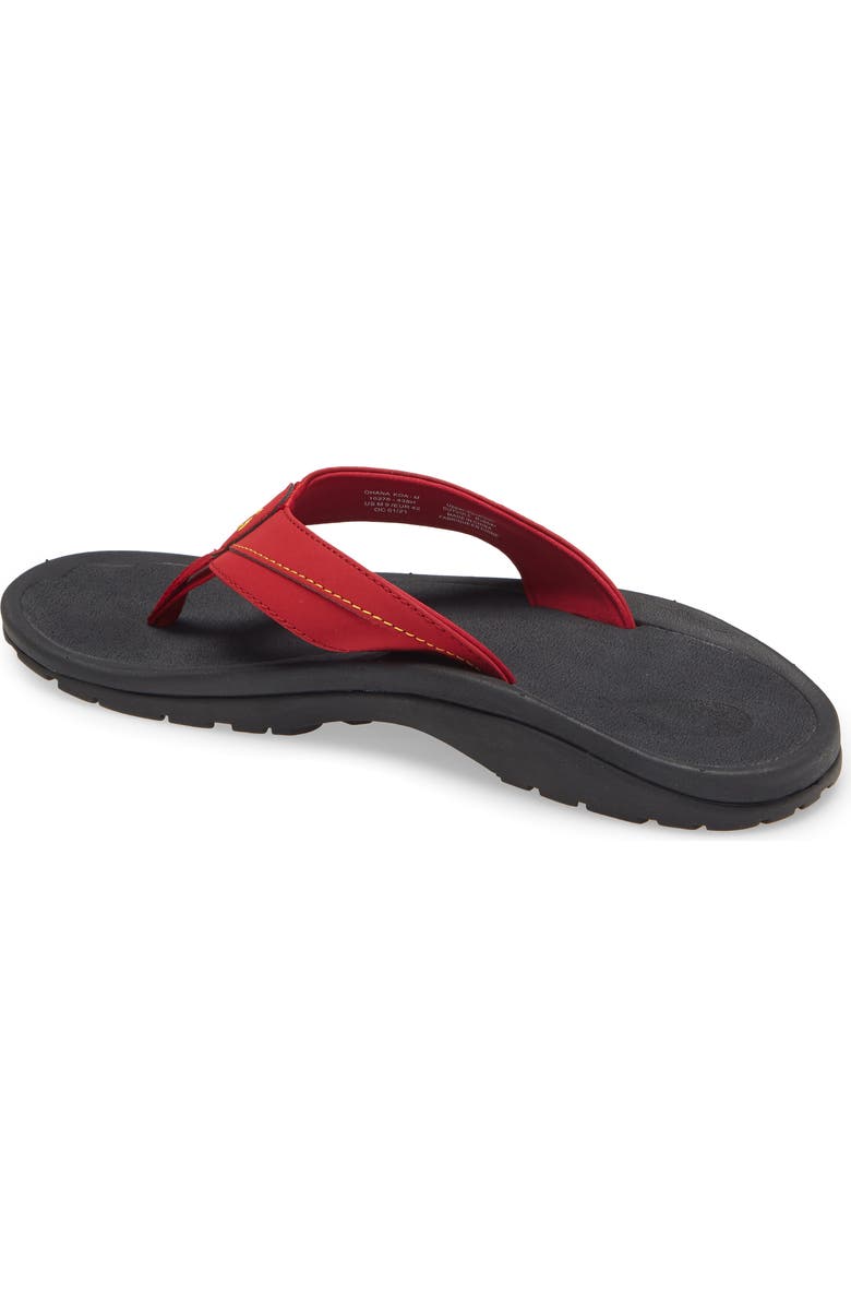 OluKai
Ohana Koa
Flip Flop, Alternate, color, Deep Red/ Sunrise