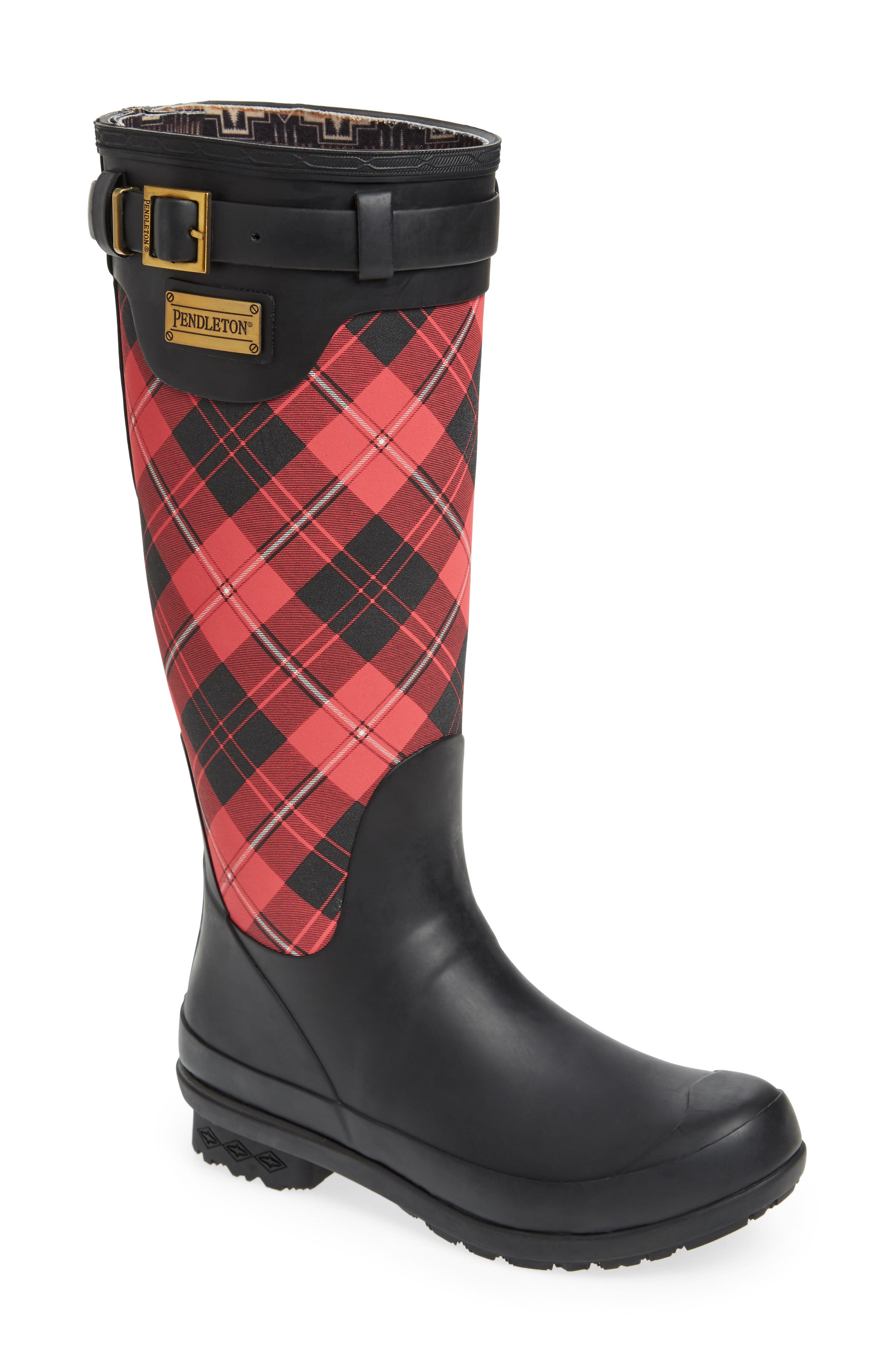Pendleton Heritage Cunningham Tartan Tall Boot, Main, color, 