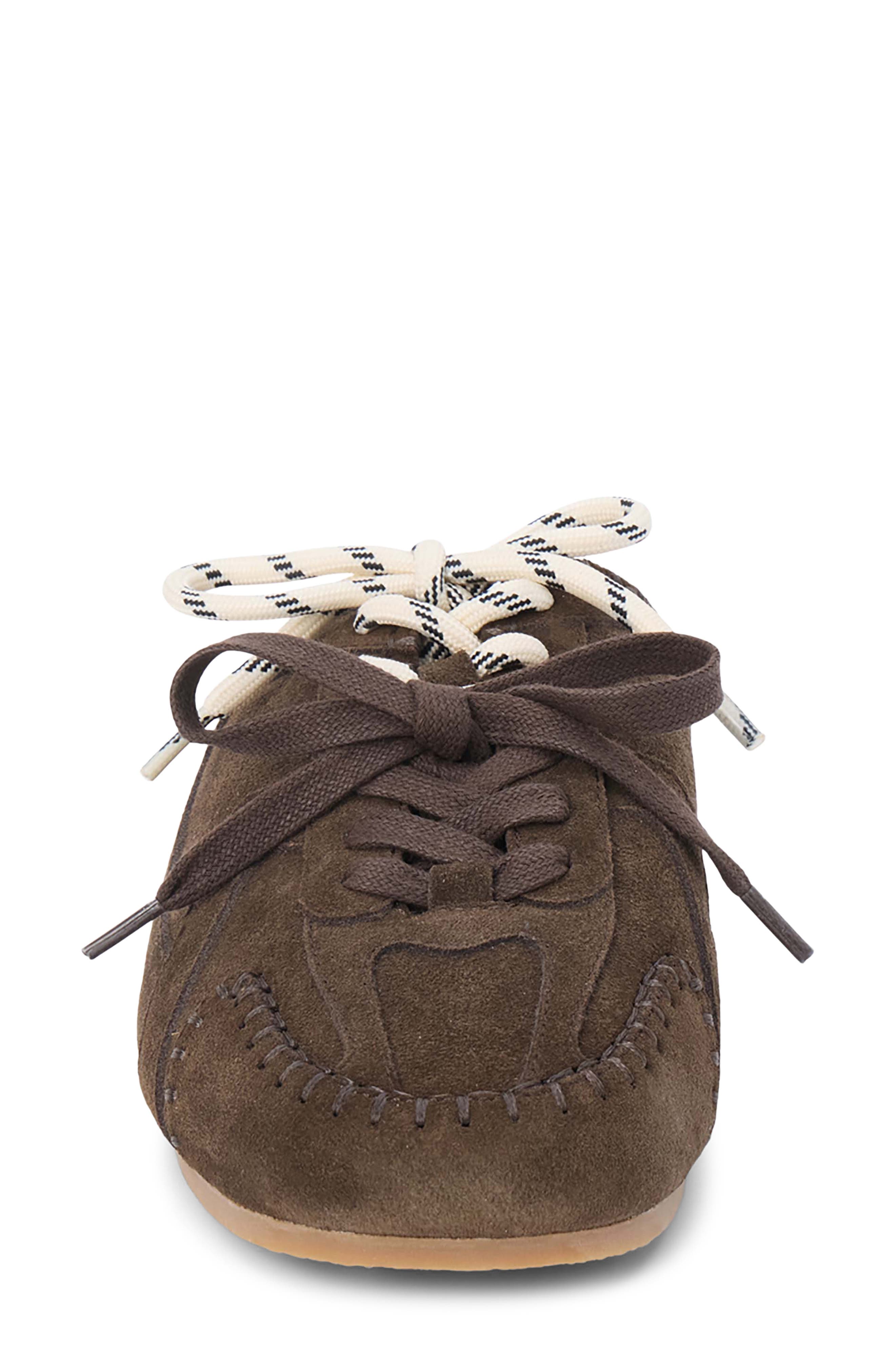 Coconuts by Matisse Devyl Lace-Up Mule, Alternate, color, Choco