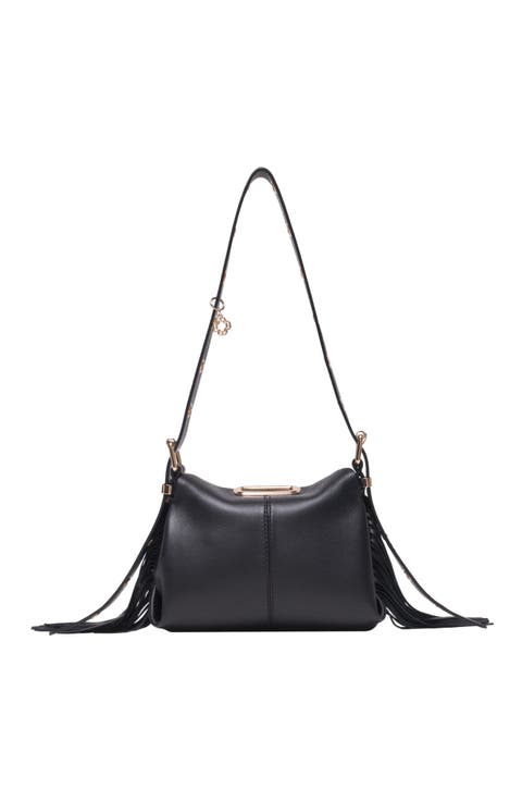 Gold handle Miss M Mini bag