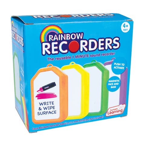 Rainbow Recorders 4pk
