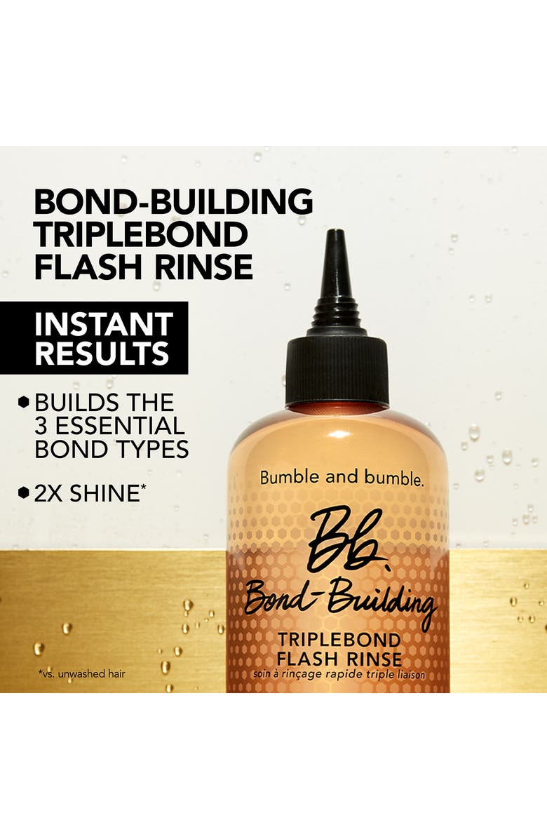 Bumble and bumble. Bond-Building TripleBond Flash Rinse for Damaged Hair, Alternate, color, 