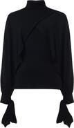 Leem Layered Butterfly Sleeve Knitted Sweater