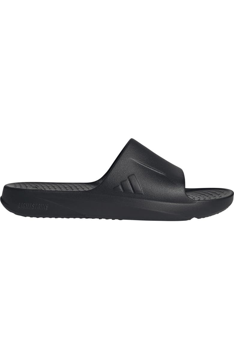 adidas Lightshift Slide Sandal, Alternate, color, Black/ Black/ Black