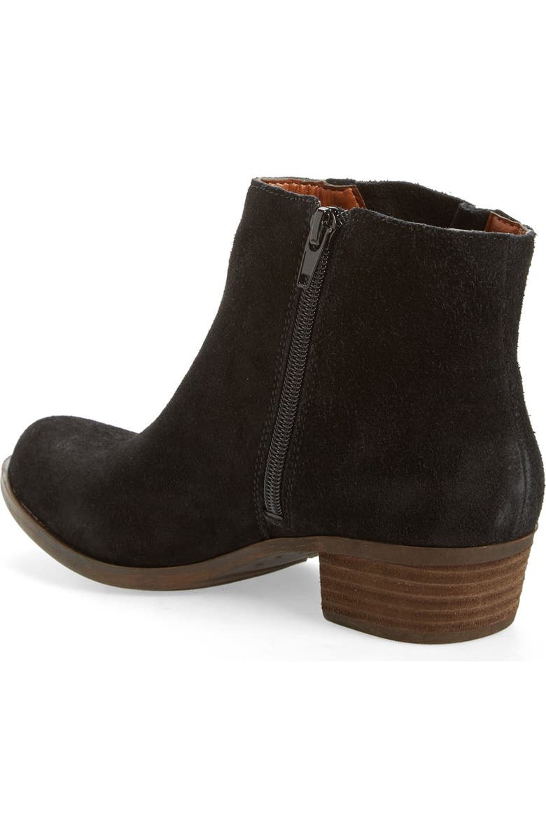 Lucky Brand 'Beeliner' Fringe Bootie, Alternate, color,