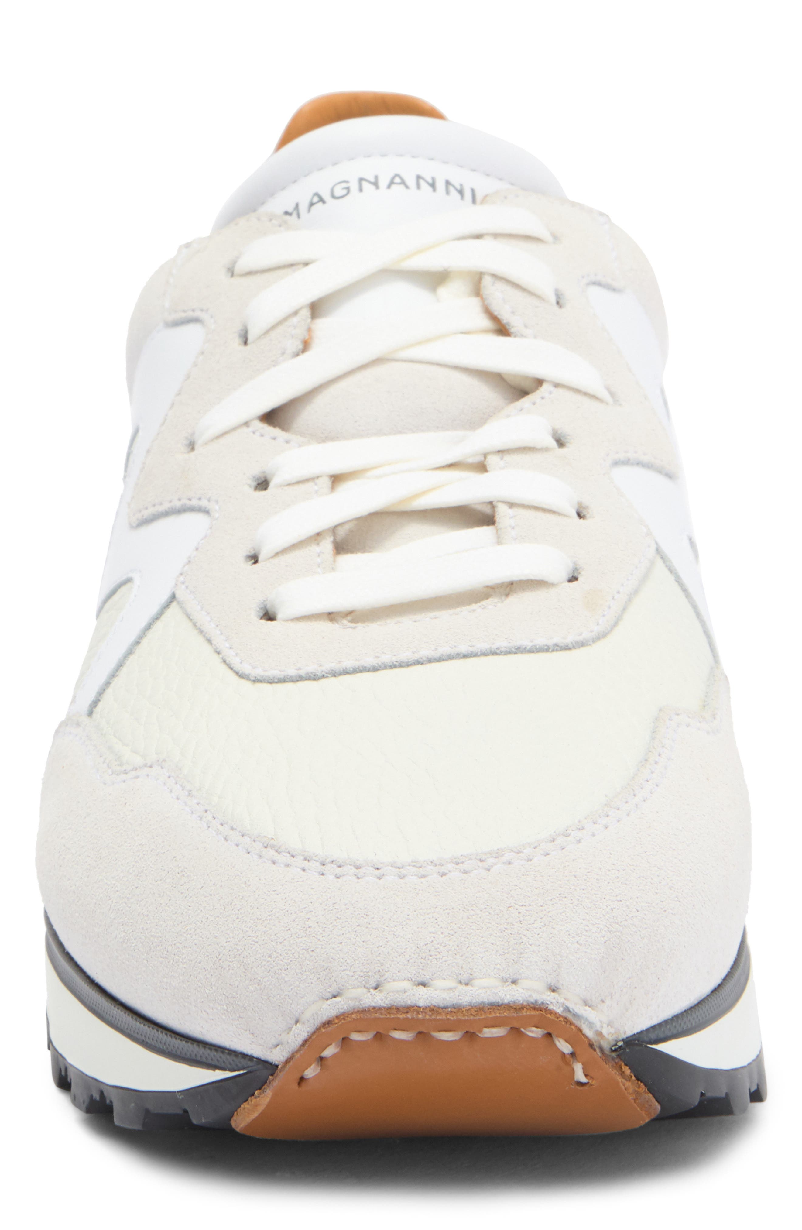Asher Sneaker, Alternate, color, WHITE