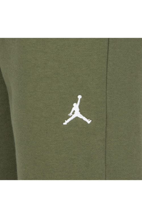 Shop Jordan Kids' Camo Hoodie & Joggers Set In Medium Olive