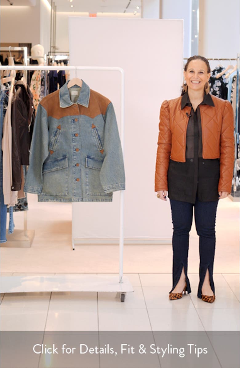 Denim & Suede Jacket, sales video thumbnail