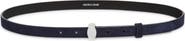 Veronica Beard Dash Suede Belt