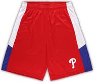 PROFILE Men's Red Philadelphia Phillies Big & Tall Team Shorts