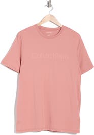Calvin Klein Standard Logo Cotton Crewneck T-Shirt