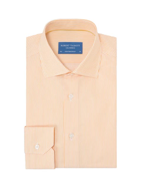 Reynolds Dobby Stripe Shirt in Contemporary Fit