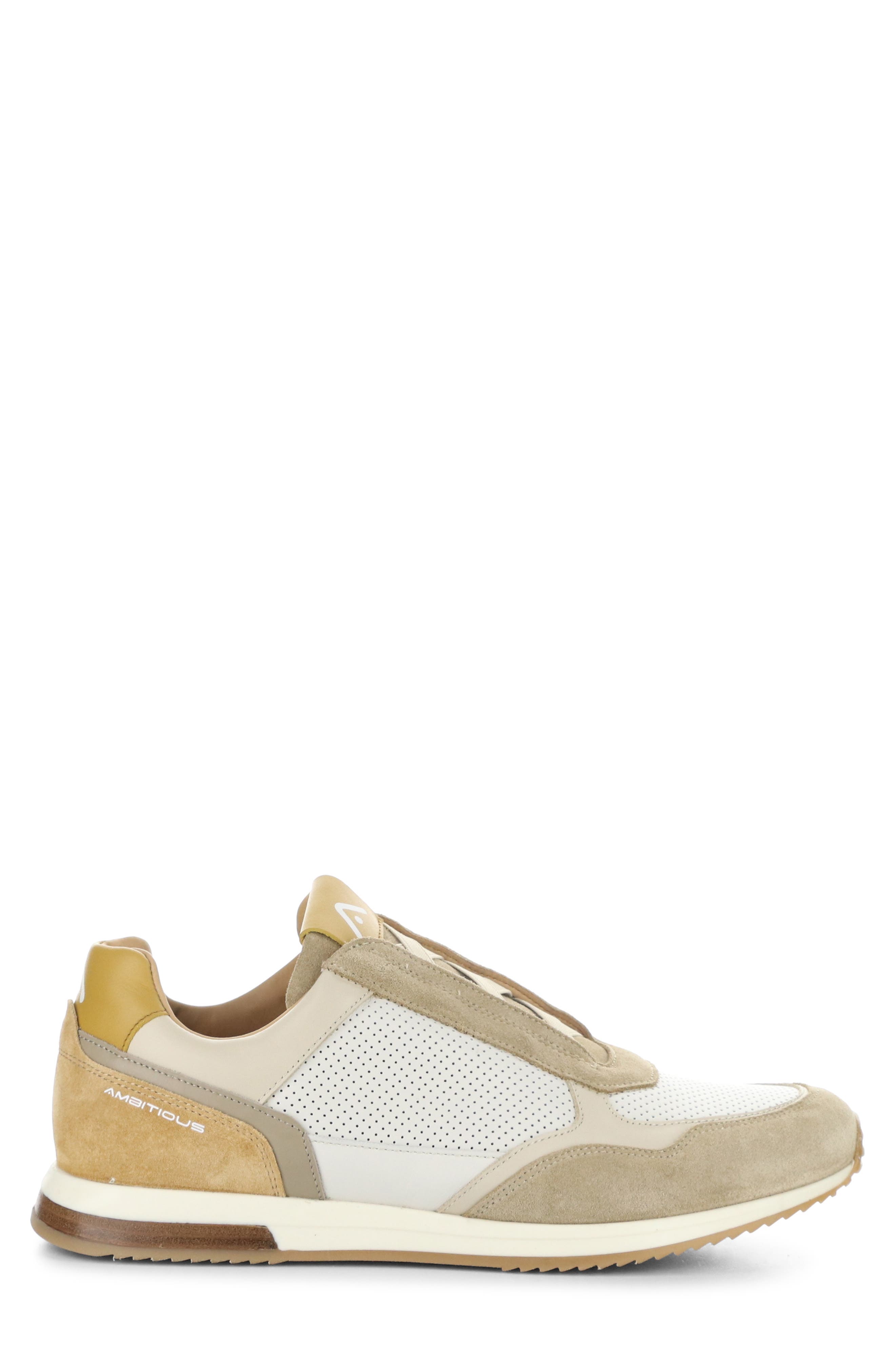 13956 Low Top Sneaker, Alternate, color, BEIGE/ OFF WHITE