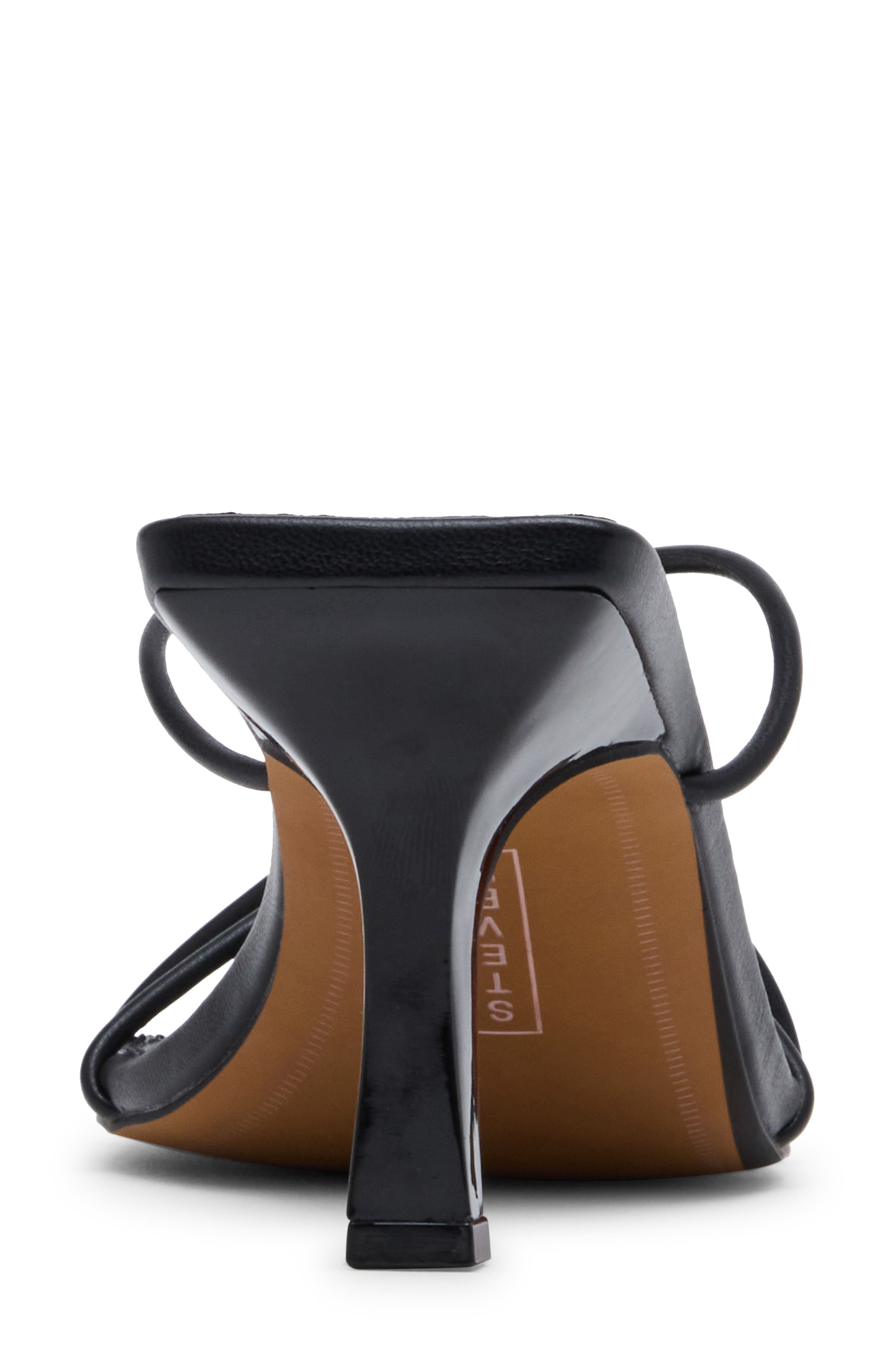 Steven New York Tish Slide Sandal, Alternate, color, Black