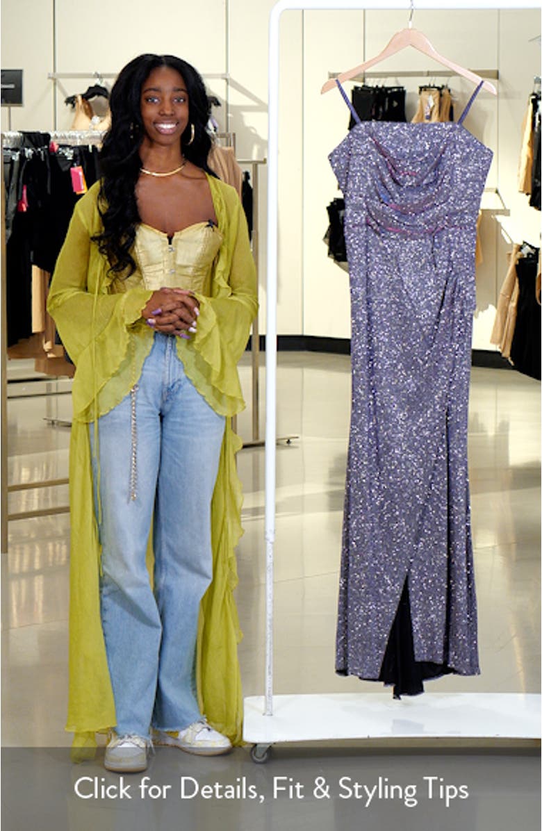 Galaxy Strapless Gown, sales video thumbnail