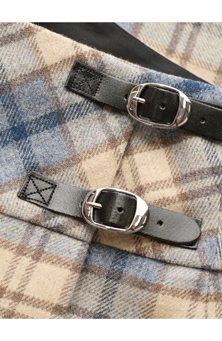 Celtic & Co. Celt Knee Length Kilt Plaid Skirt, Alternate, color, 