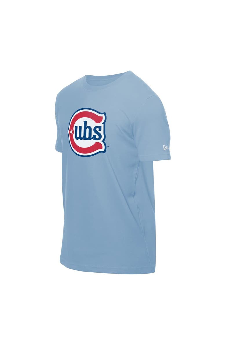New Era Men's New Era Light Blue Chicago Cubs Star Alternate Logo T-Shirt, Alternate, color, Light Blue