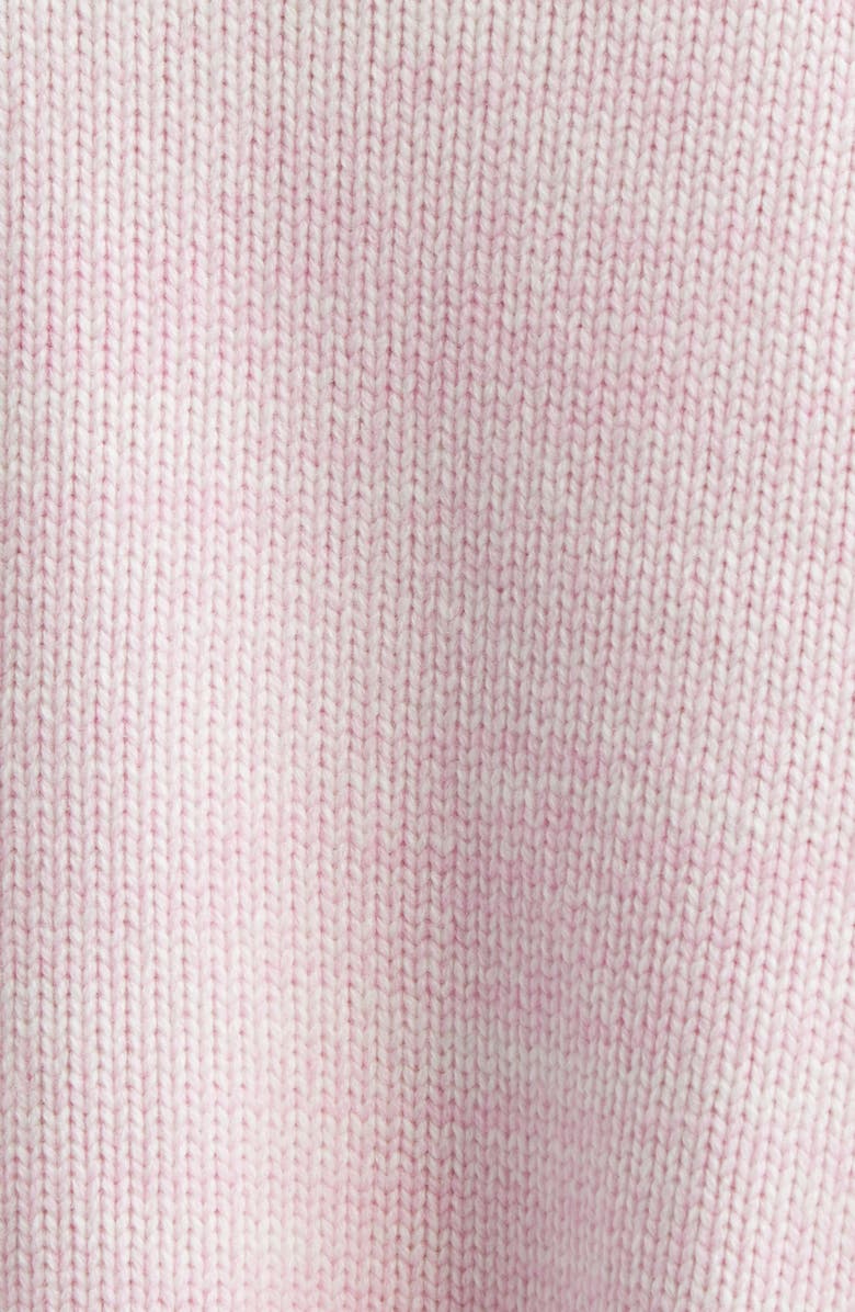 NACKIYÈ Icrebreaker Merino Wool & Cashmere Mélange Cardigan, Alternate, color, Rose Melange