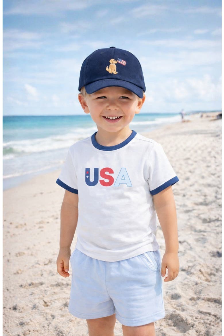 American Dog Baseball Hat, Alternate, color, Navy Blue