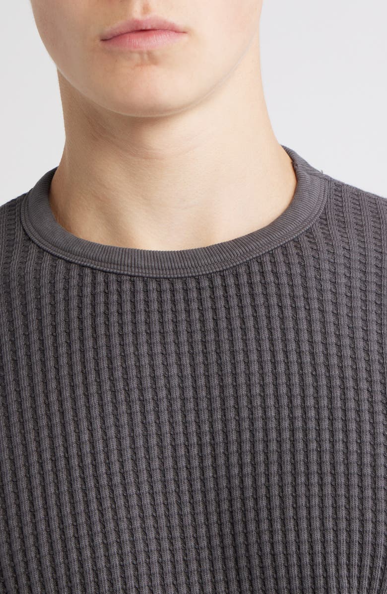 STANDARD ISSUE Thermal Knit Long Sleeve T-Shirt, Alternate, color, Vintage Black