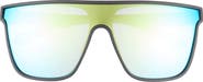 Vince Camuto 140mm Mirrored Flat Top Sunglasses