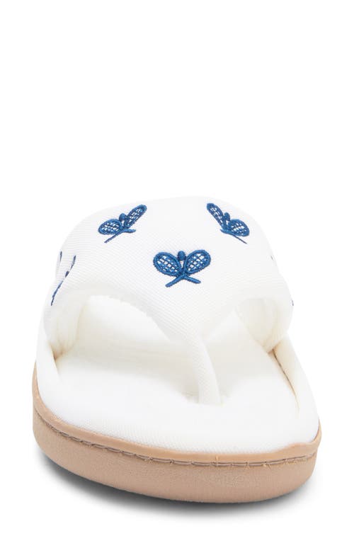Isotoner Pique Resort Flip Flop Slipper