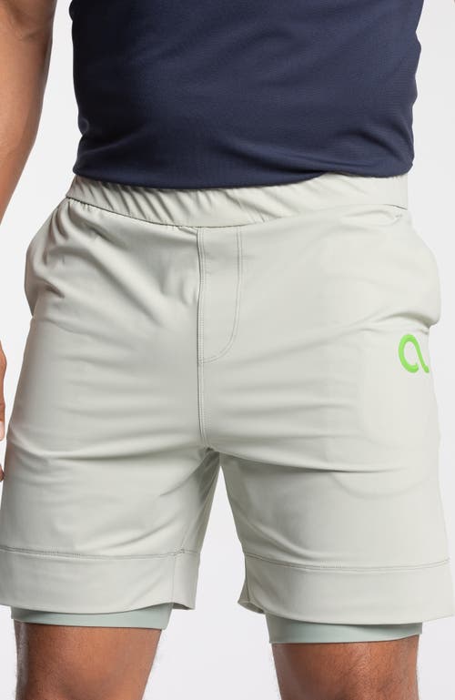 Avi Momentum Pickleball Shorts In Sage