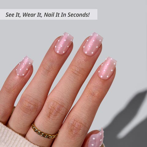 Press-on Nails Set Short Square