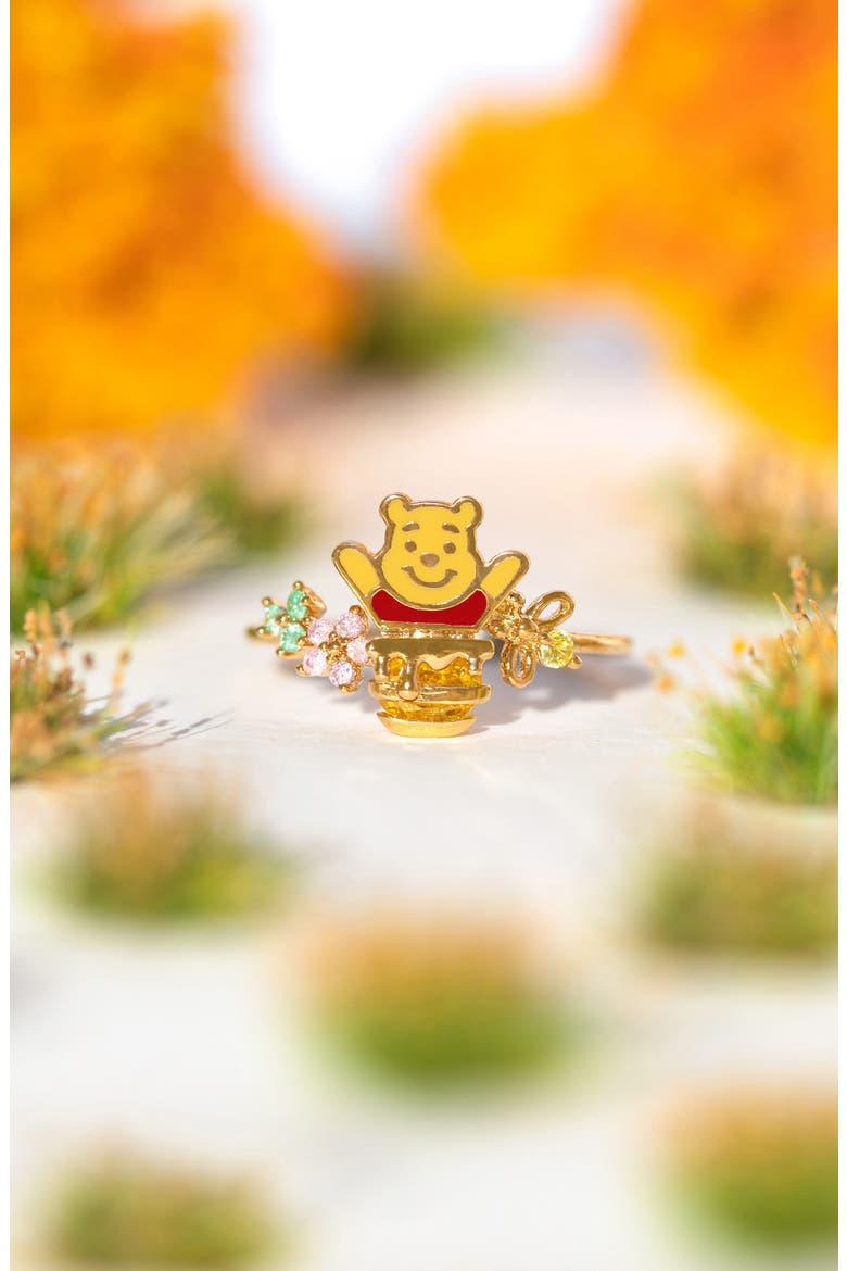 x Disney Silly Old Bear Ring, Alternate, color, GOLD