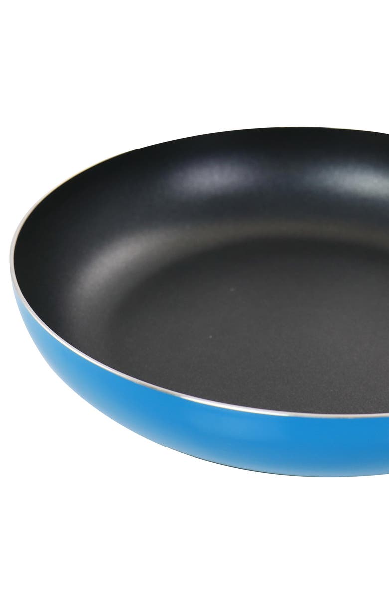 Gibson Home 2 Piece 10 inch Aluminum Frying Pan, Alternate, color, Blue