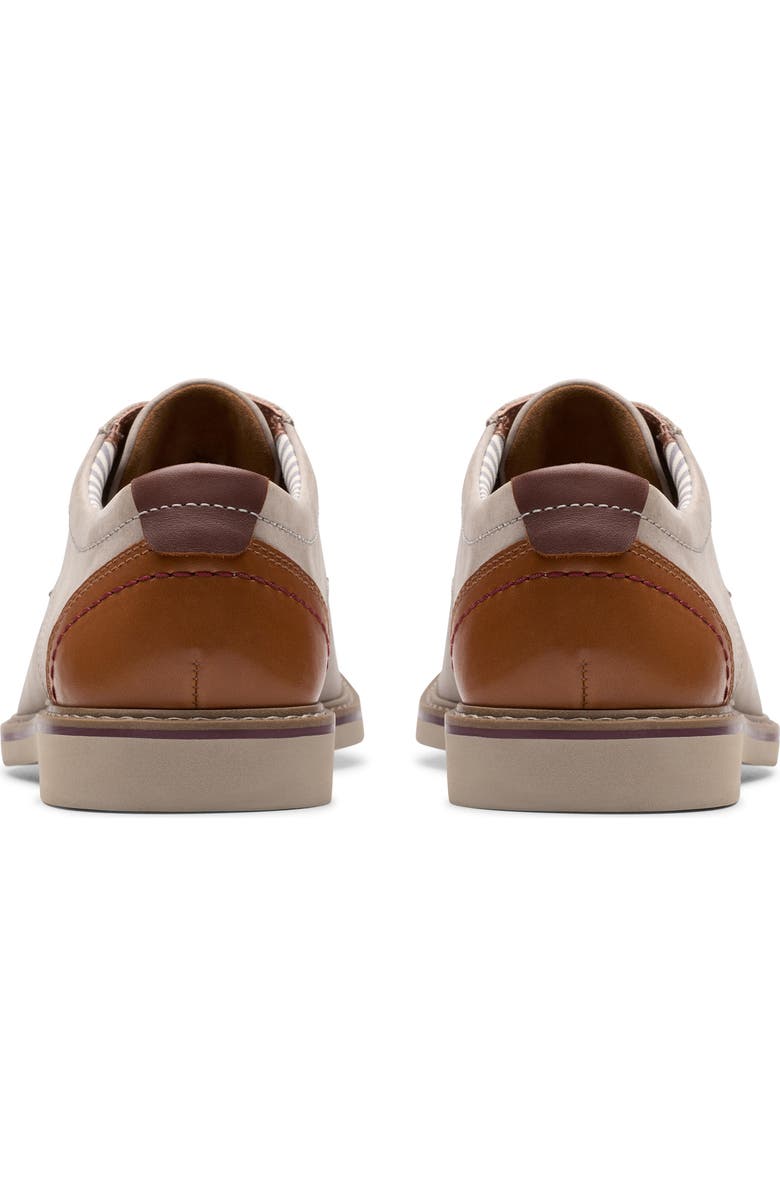 Clarks<sup>®</sup> Radcliff Derby, Alternate, color, Light Grey Combo