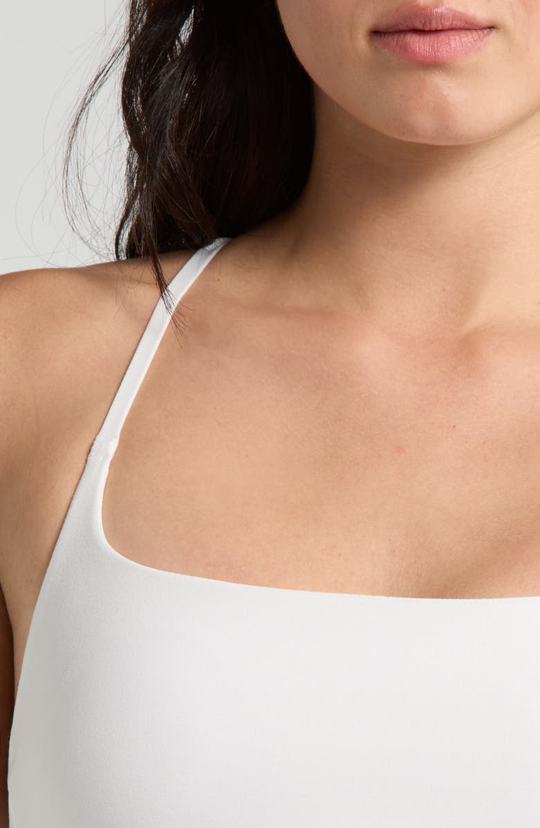 Rhone Revive Cami Bra, Alternate, color, Snow White