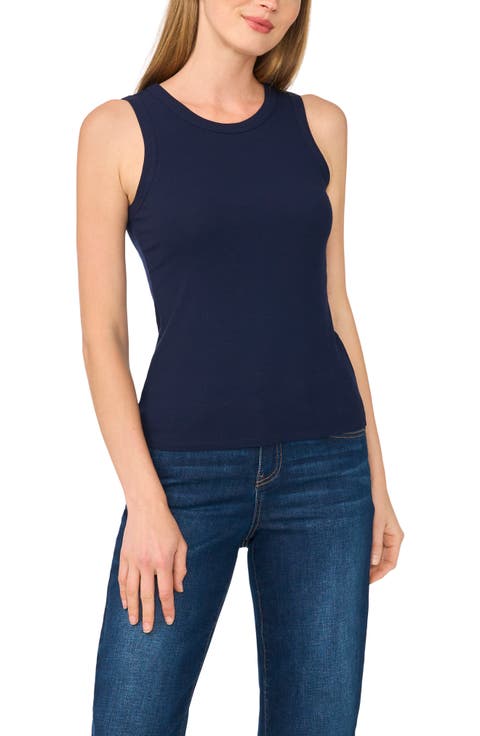 Fitted Ribbed Tank Top