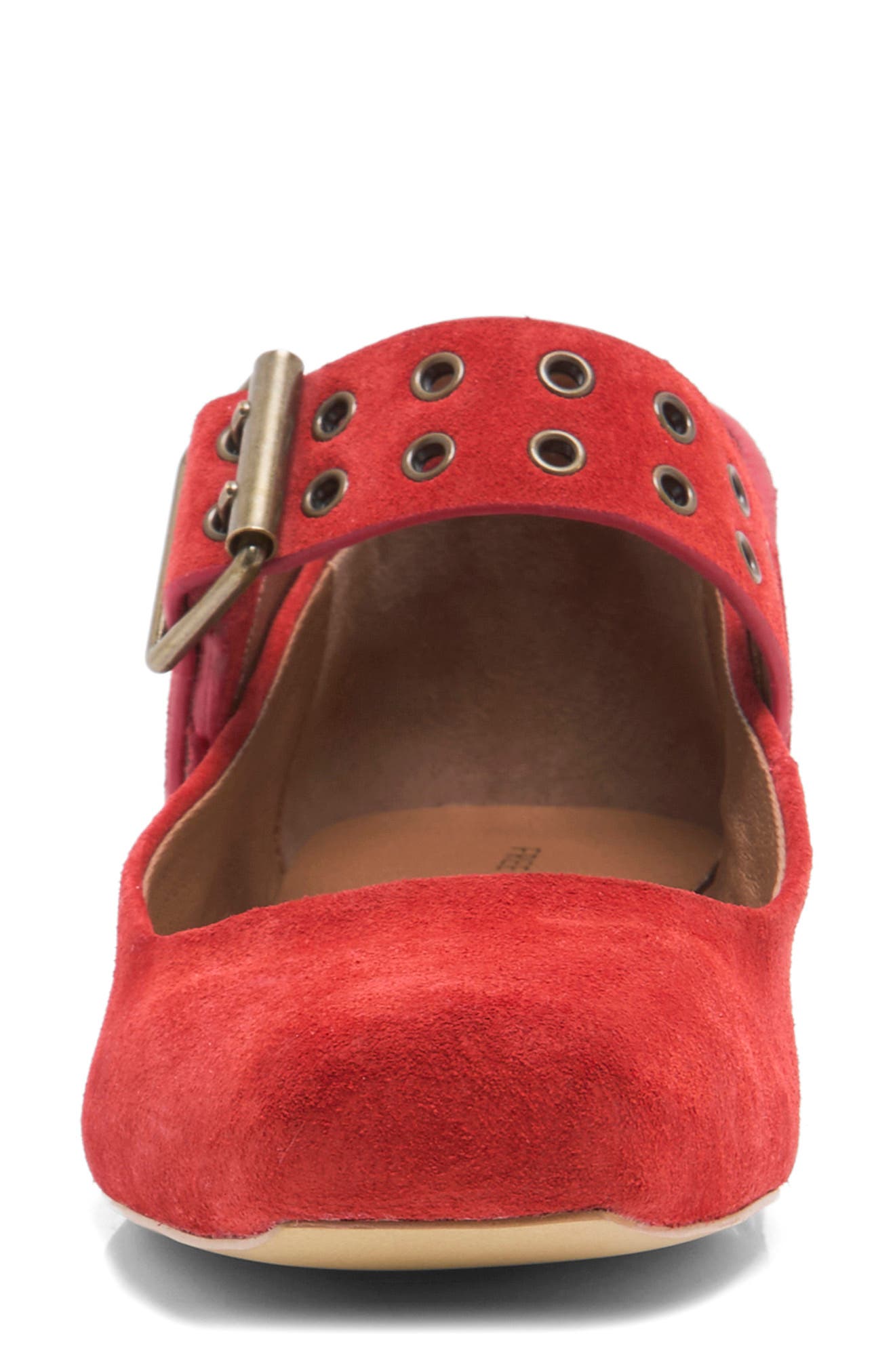 Maggie Mary Jane Flat, Alternate, color, LOLLIPOP SUEDE