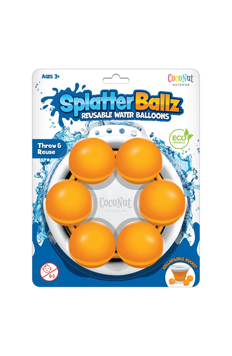 SplatterBallz Reusable Water Balloon Battle Kit, Main, color, Multicolored