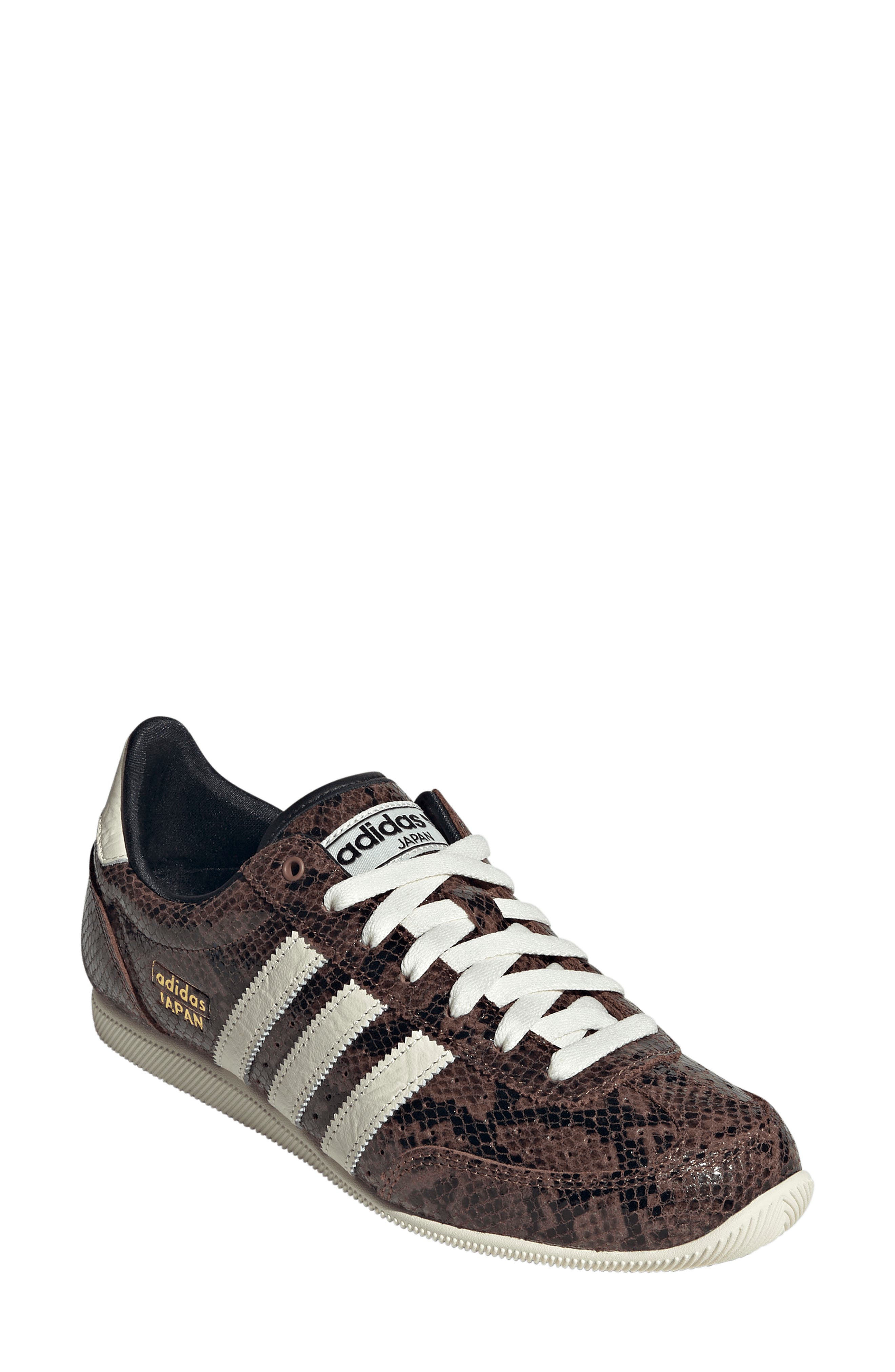 adidas Japan Low Top Sneaker, Main, color, Preloved Brown/ Cream/ Black