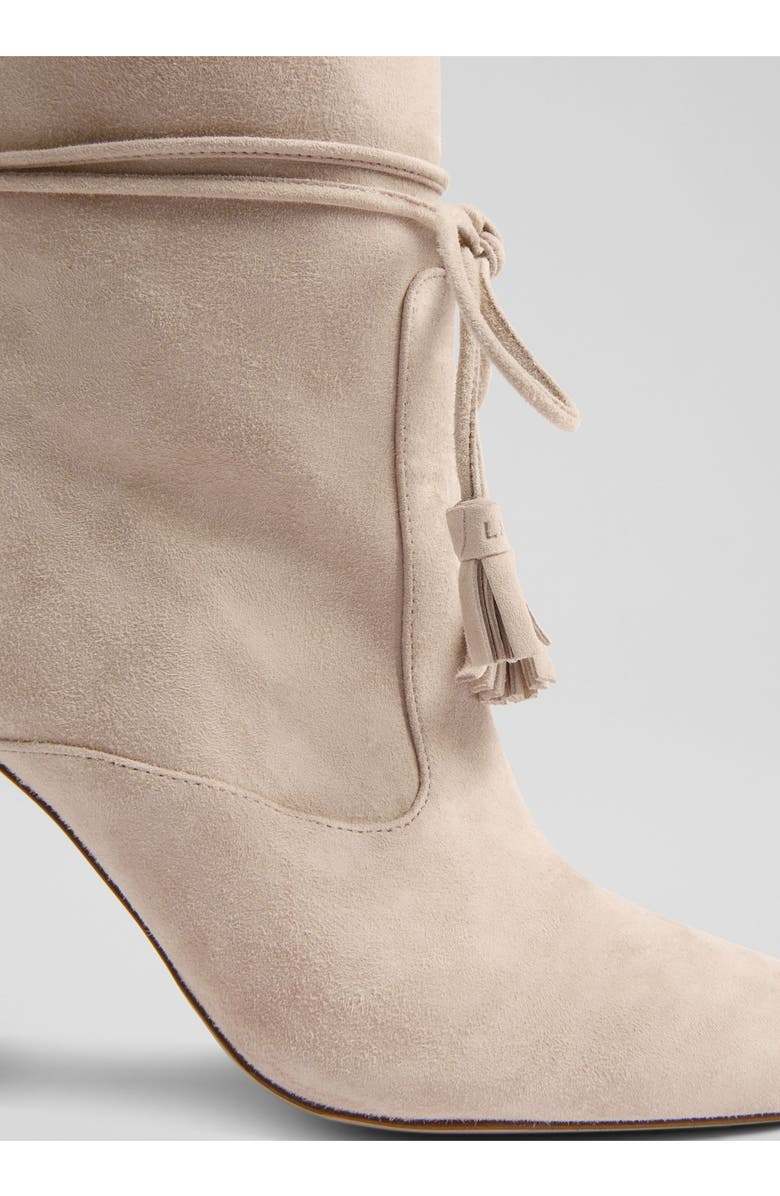 LK Bennett Eliza Tassel Slouch Bootie, Alternate, color, Trench