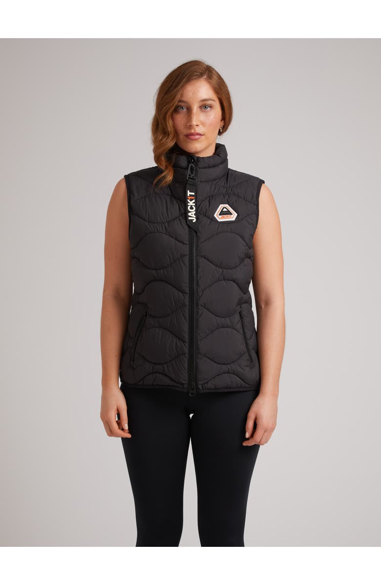 JACK1T Orb1T High Neck Gilet, Main, color, Black
