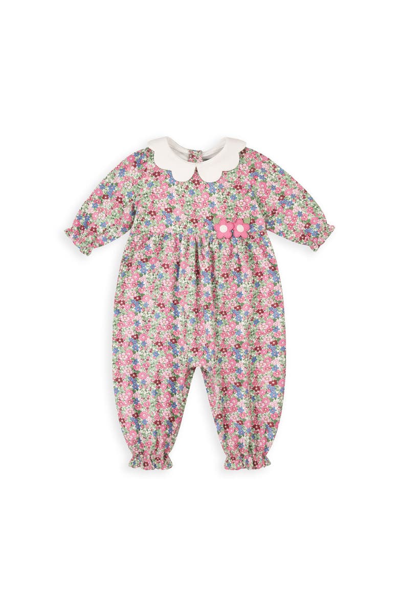 Floral Knit Longall with Flowers, Main, color, Ivory, Pink & Multi Floral