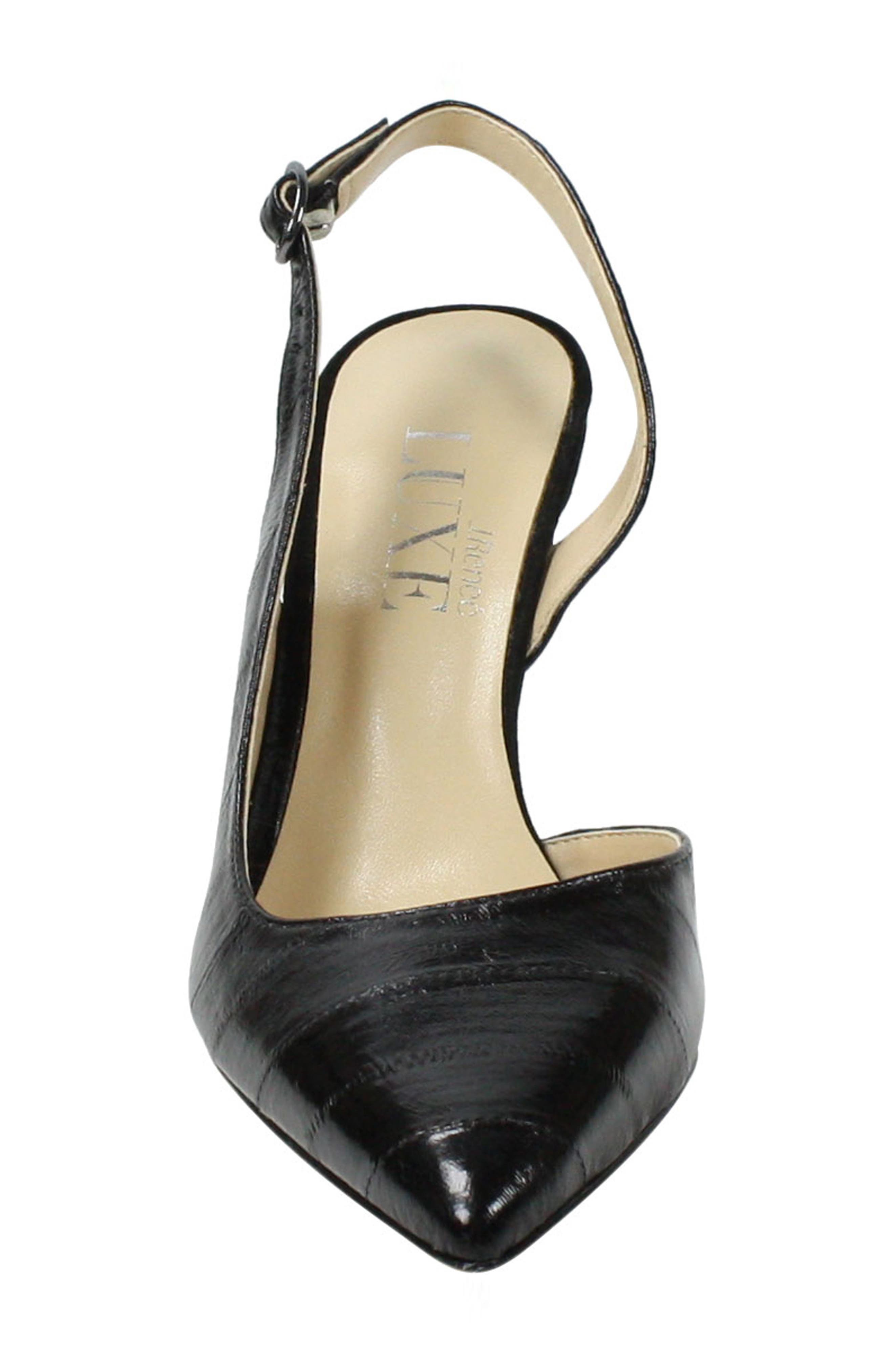 J. Reneé Leonela Pointed Toe Slingback Pump, Alternate, color, 