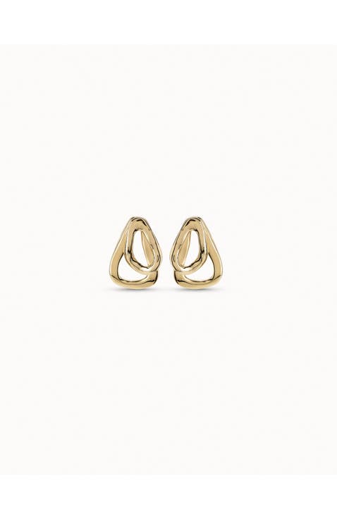 Interlocked Link Earrings