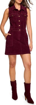 Ramy Brook Peyton Corduroy Minidress