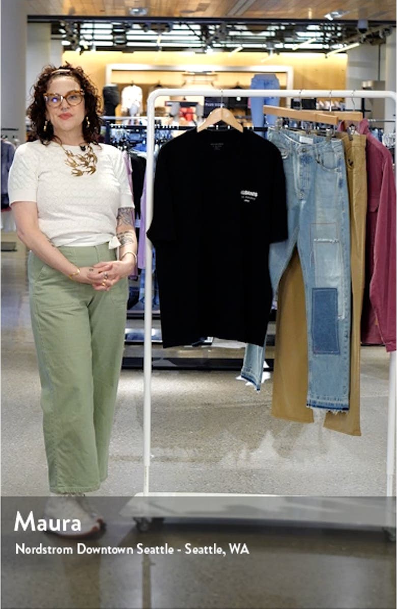 Underground Oversize Organic Cotton Graphic T-Shirt, sales video thumbnail