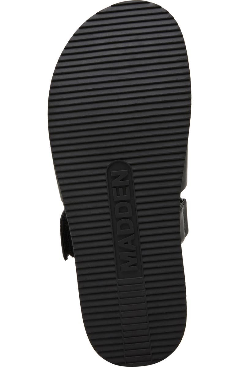 Steve Madden Mnuiero Sandal, Alternate, color, Black Leather