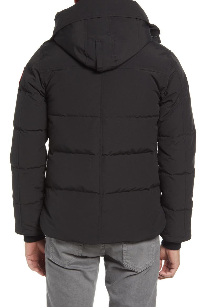 Macmillan Fusion Fit Down Parka, Alternate, color, BLACK