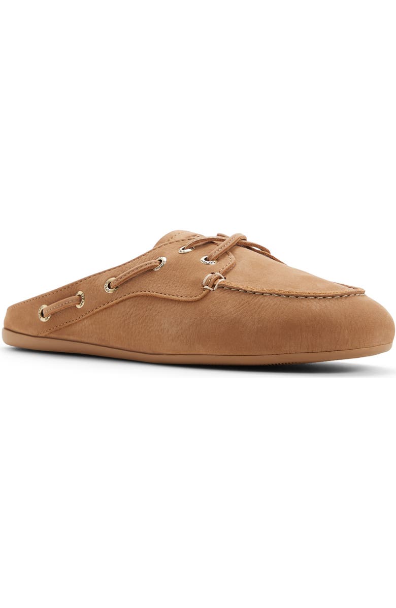 Sperry Slim Boat Mule, Main, color, Tan